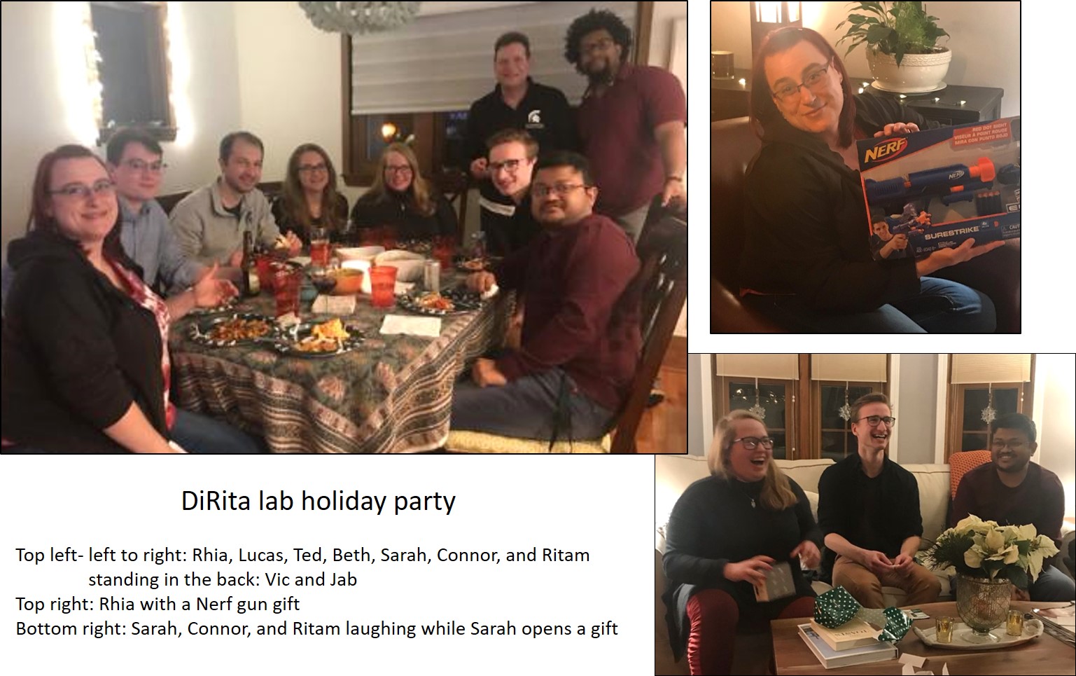 DiRita lab holiday party